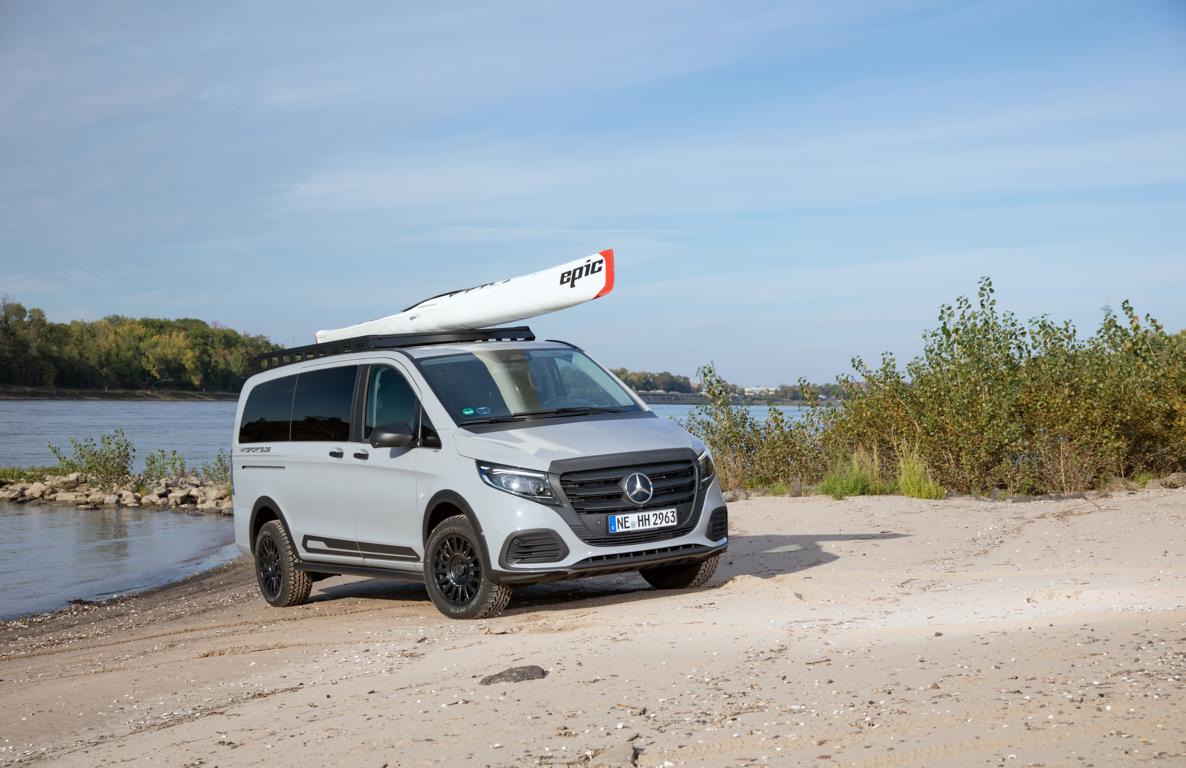 Vito 124 CDI Allrad im sportiven Offroad-Outfit