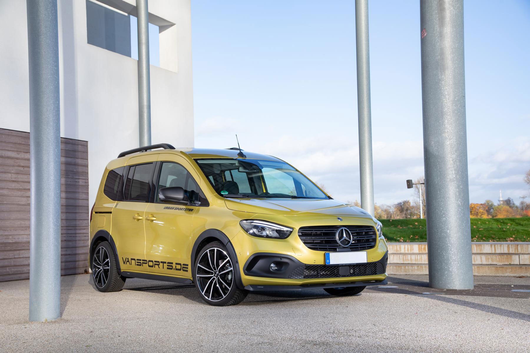 Citan Urban Sportster mit DOX2 Alufelgen und Sportfedersatz