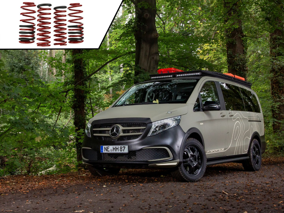 Höherlegungsfedersatz (+30mm) für Vito/V-Klasse 447