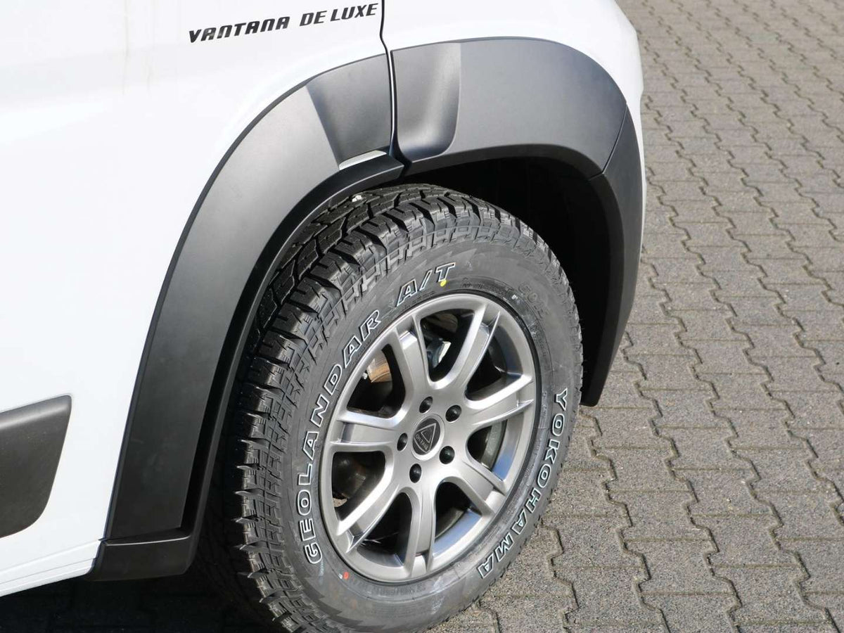 Kotflügel-Aufsatzteile für Vorderachse für Fiat Ducato | Peugot Boxer | Citroen Jumper (Typ: 250) bis Facelift 2024