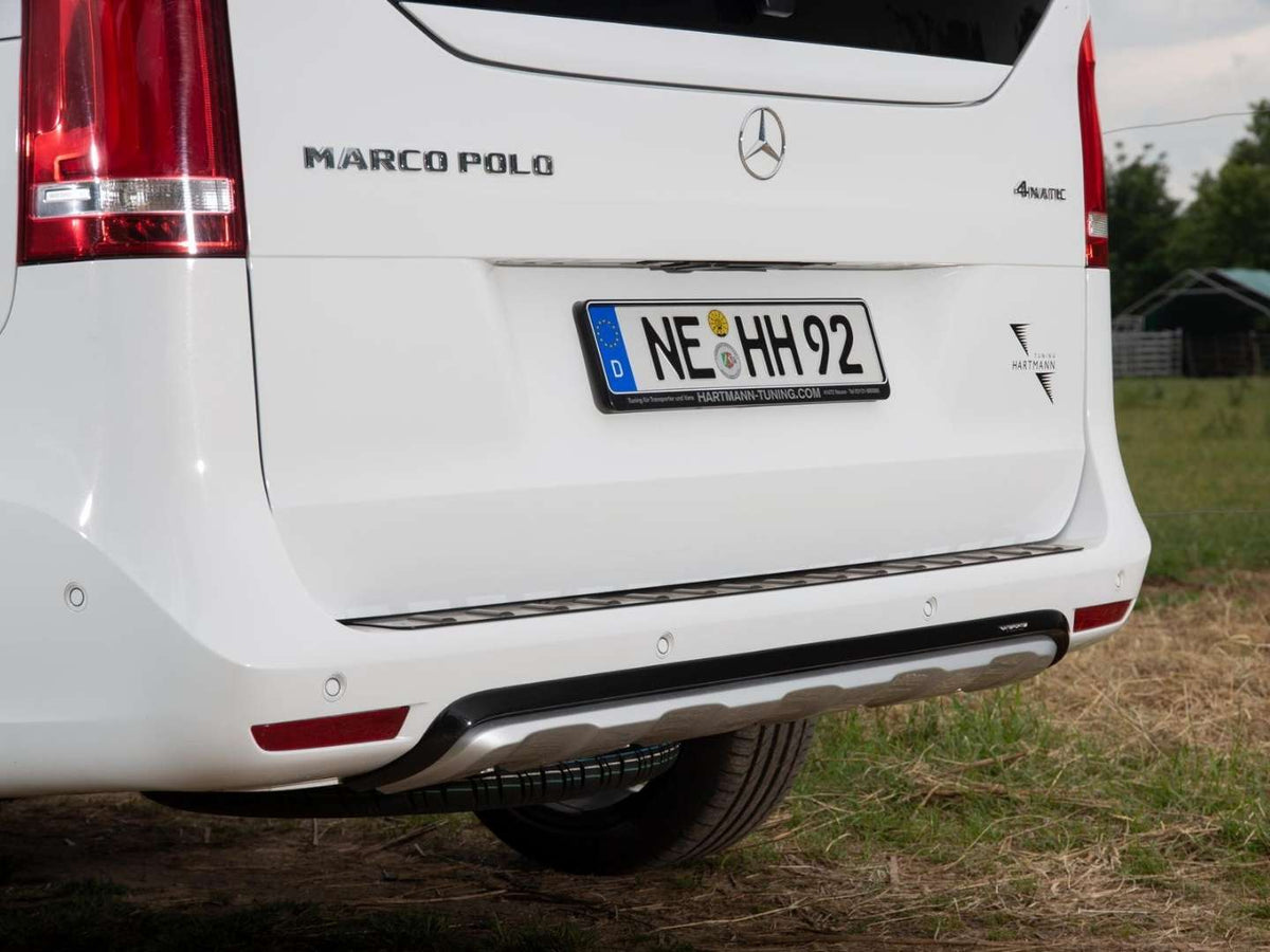 Rear apron attachment for Vito/V-Class 447