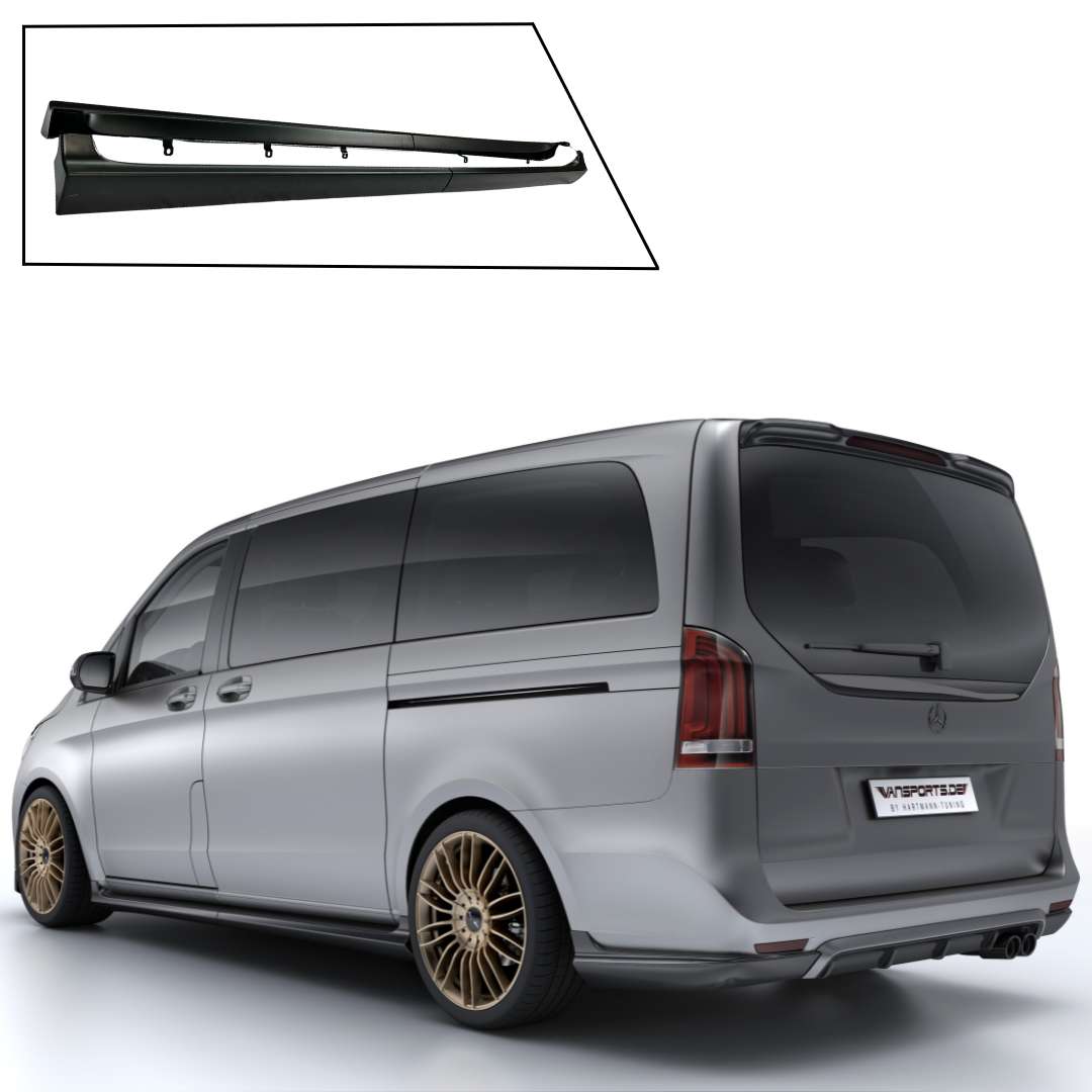 Side skirts for Vito/V-Class 447 XL