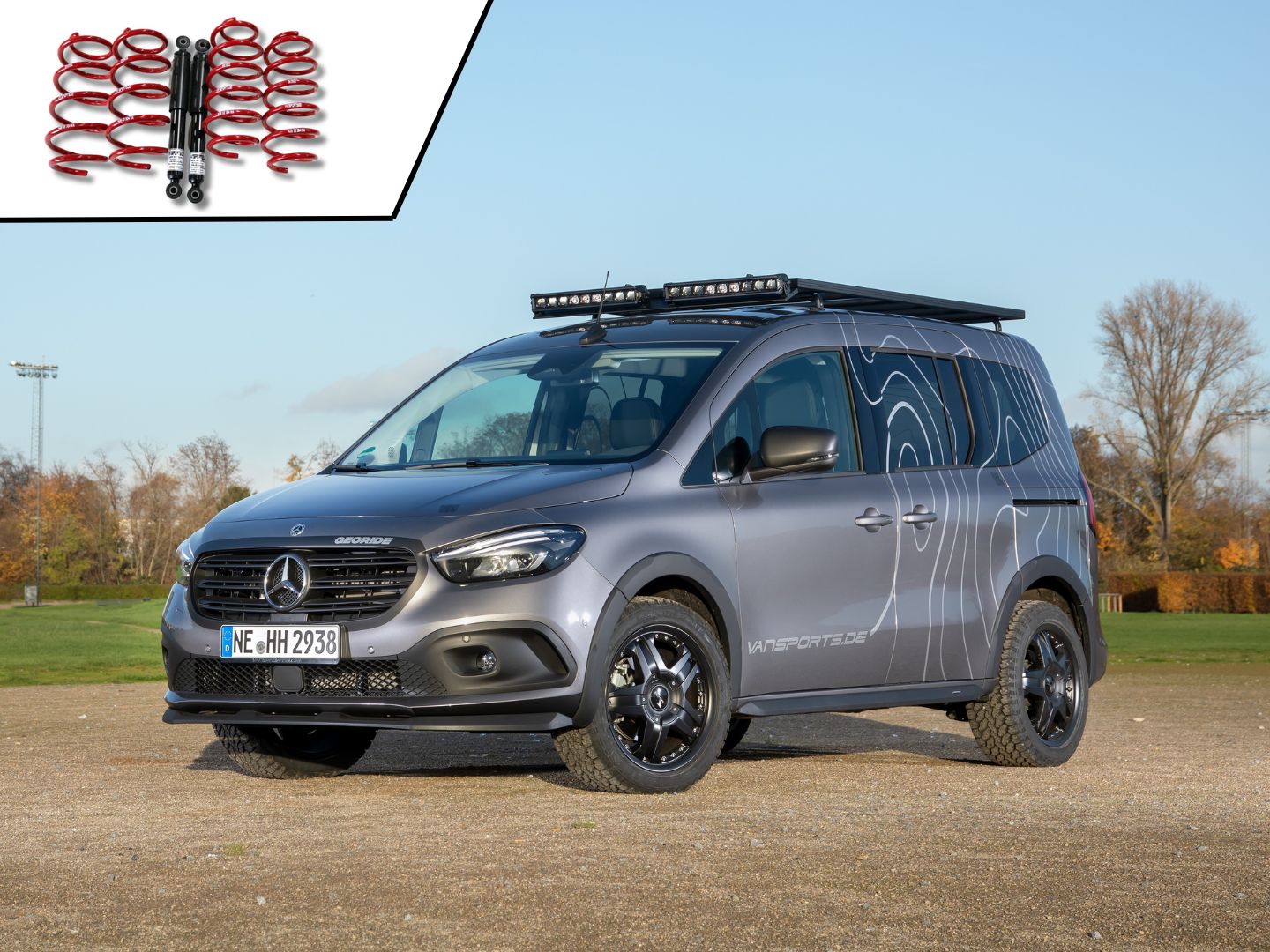 Lifting spring set for Citan 420