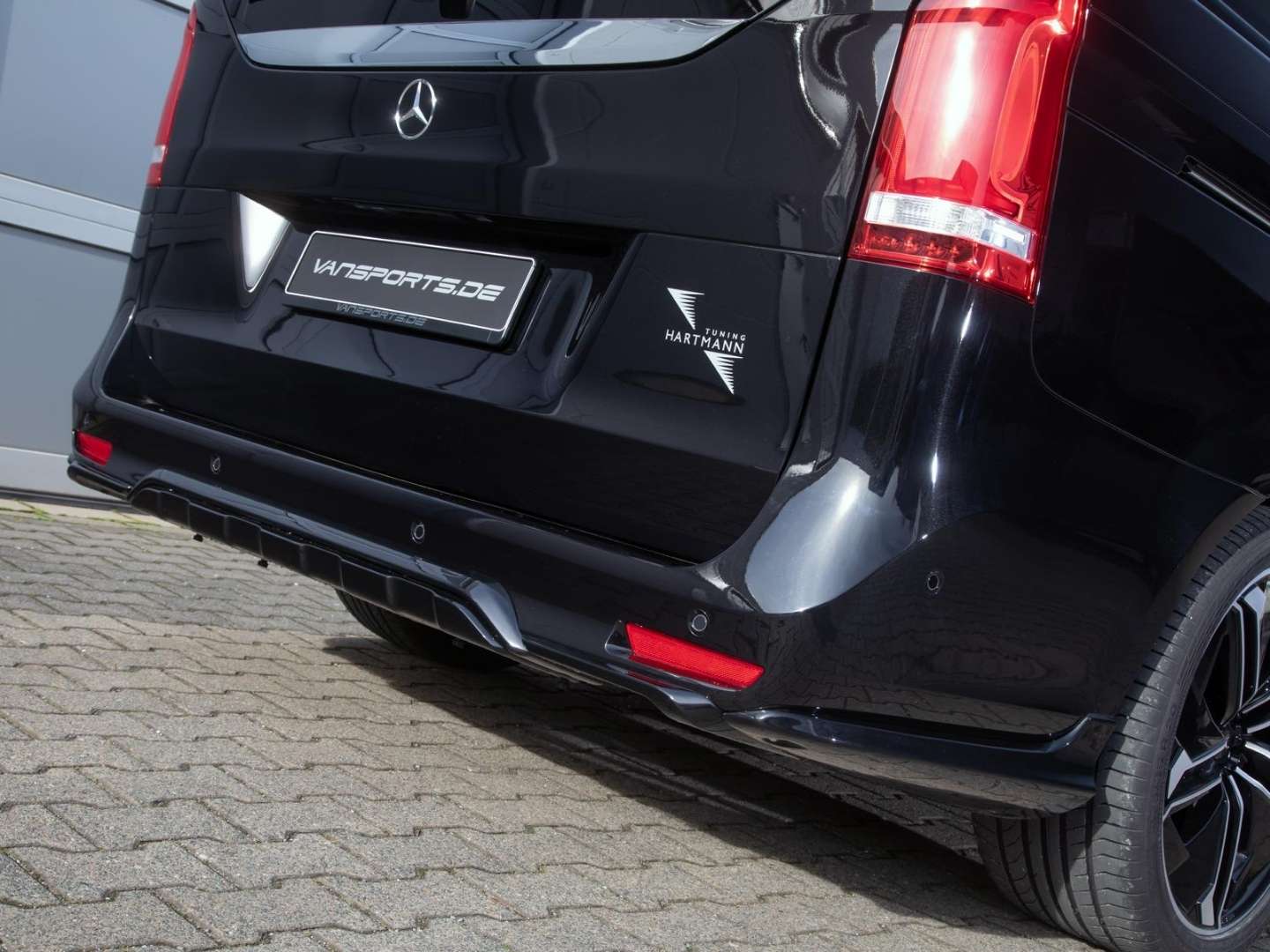 Rear apron complete for Vito/V-Class 447 (Aero rear apron from 01/2021)