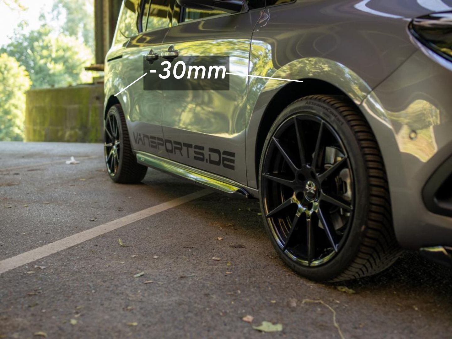 Sport spring set for Renault Kangoo (Type: RFK)