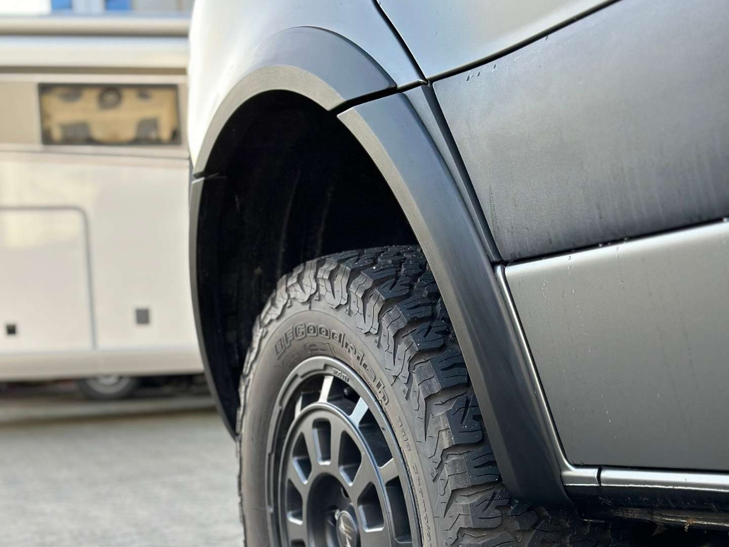 Kotflügelverbreiterungen Sprinter 907 und 910