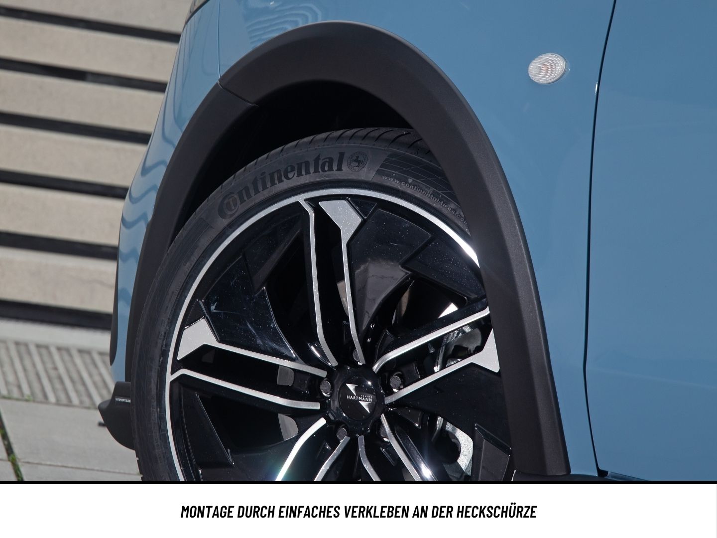 Kotflügel-Aufsätze für Mercedes-Benz Vito/ V-Klasse 447 "L/XL" (ab Facelift 2024)