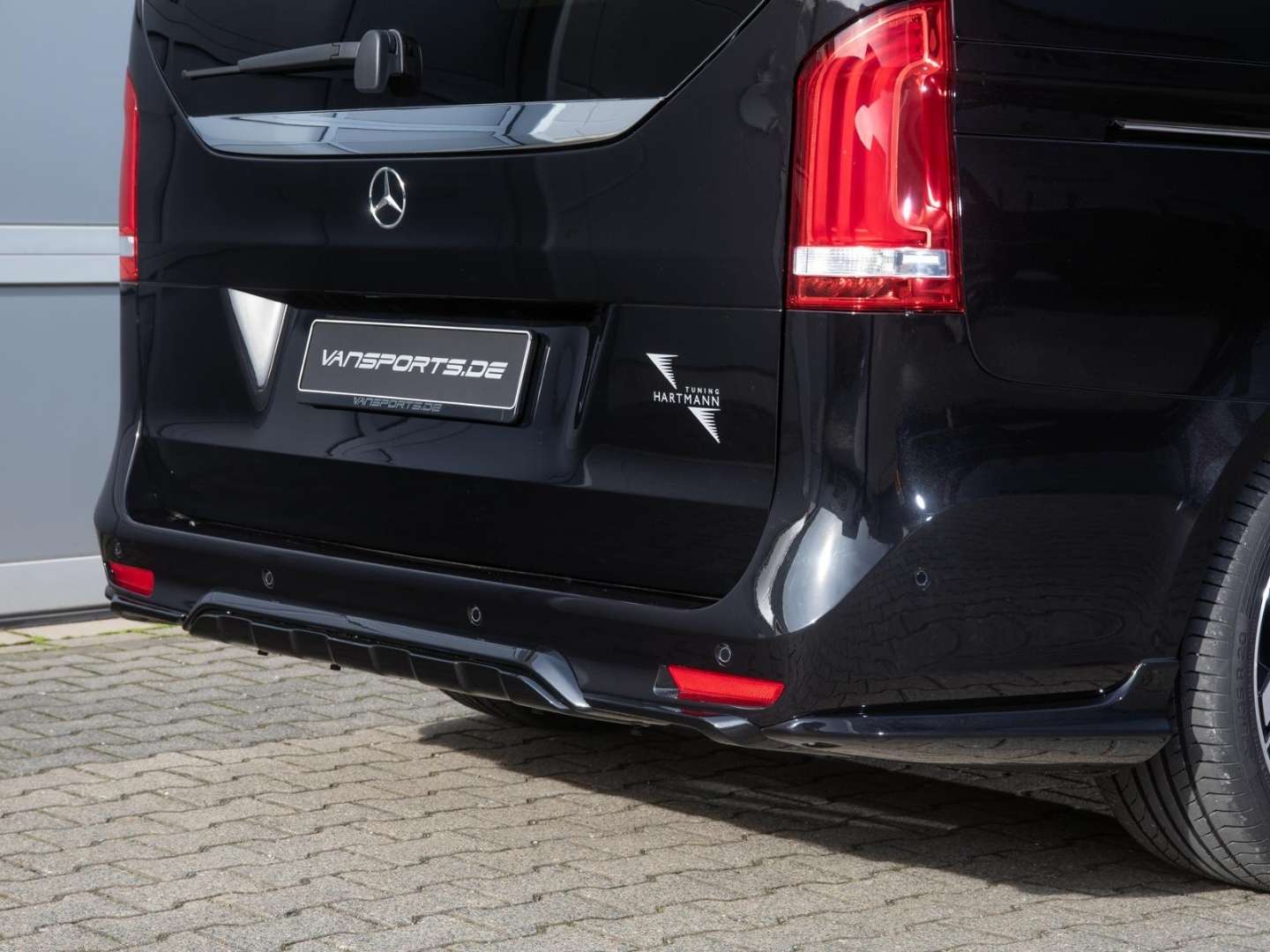 Rear apron complete for Vito/V-Class 447 (Aero rear apron from 01/2021)