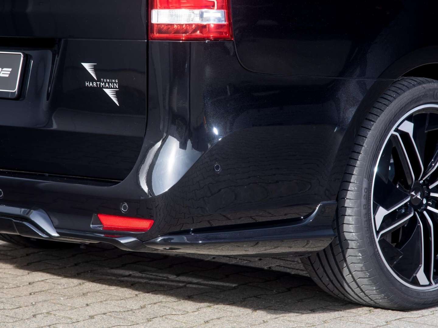 Rear apron complete for Vito/V-Class 447 (Aero rear apron from 01/2021)
