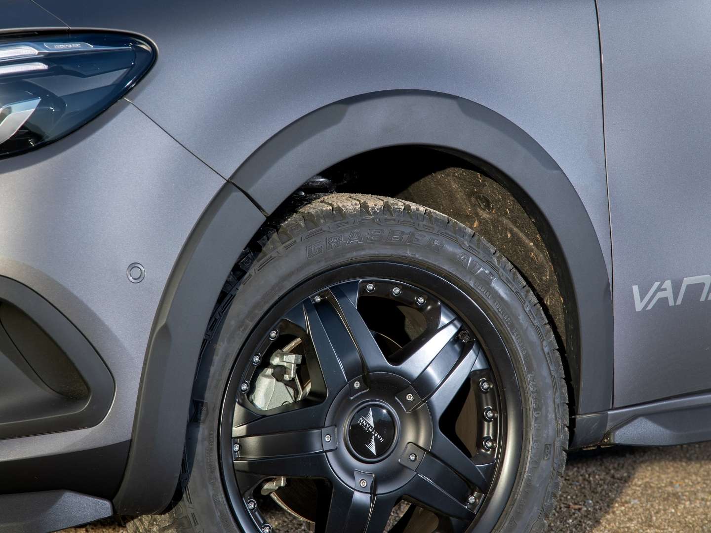 Mudguard attachment parts for Citan 420