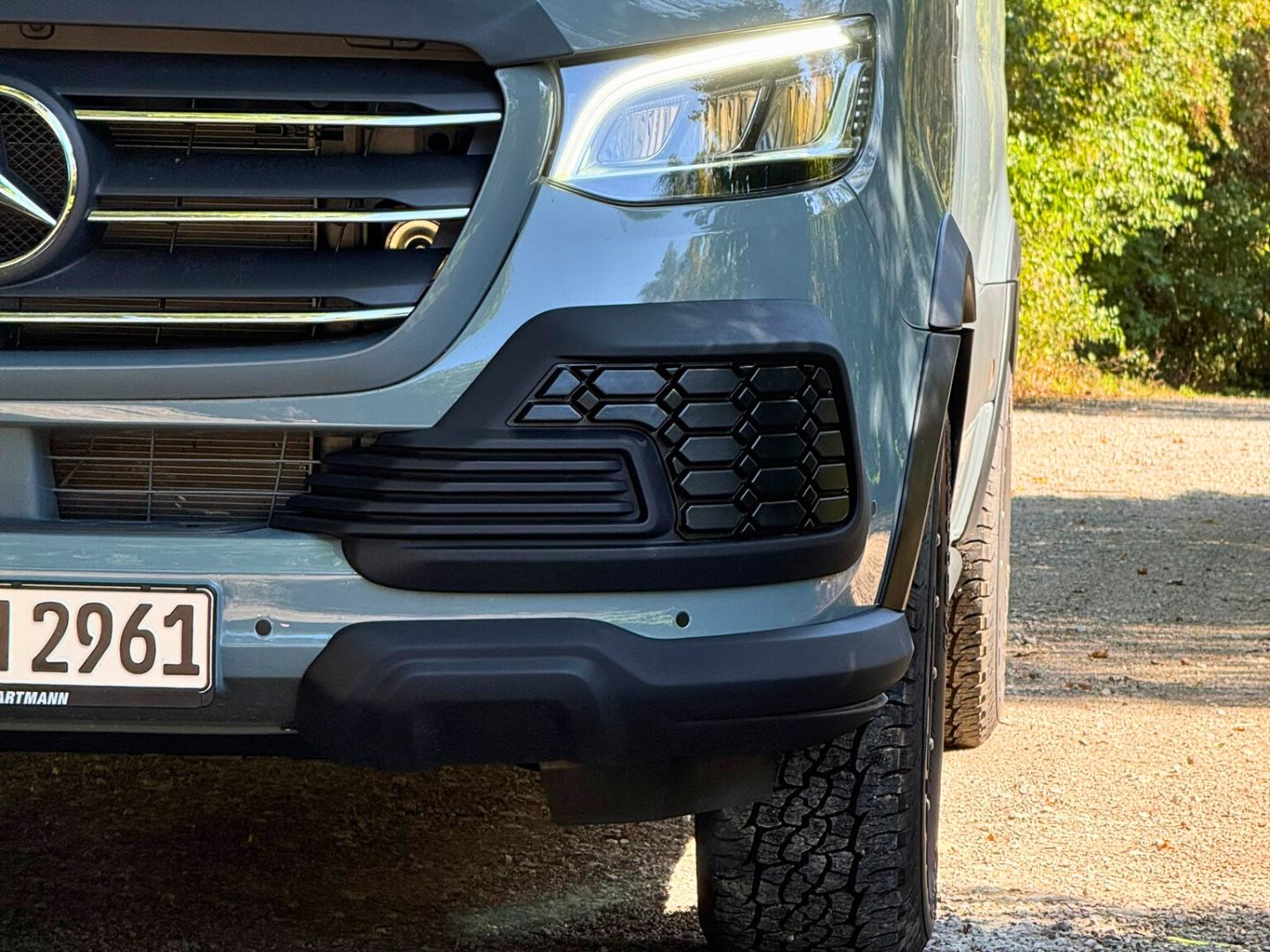 Gravel-X Frontschürzenaufsätze für Sprinter 907