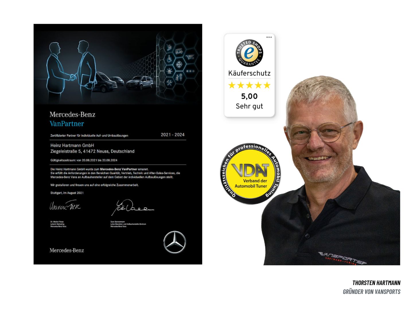 Seitenfolierung "sportive" für Mercedes-Benz V-Klasse/Vito 447