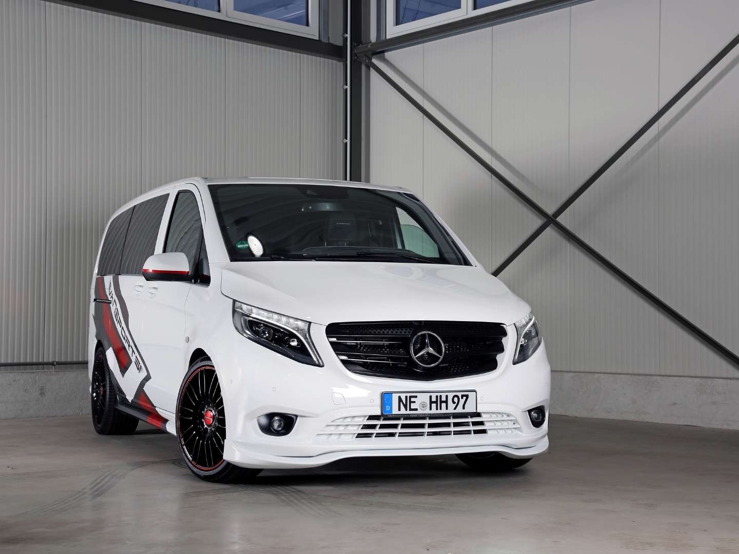 Bumper LED lamp inserts for Vito 447