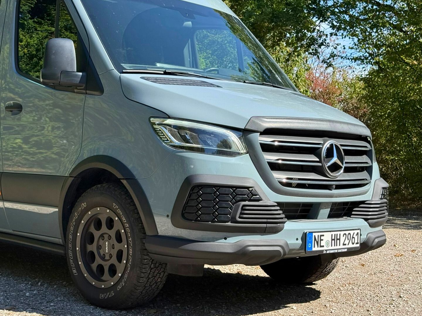 Gravel-X Frontschürzenaufsätze für Sprinter 907