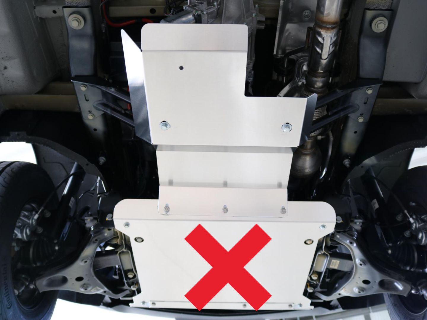 Aluminum underrun protection for Sprinter 907