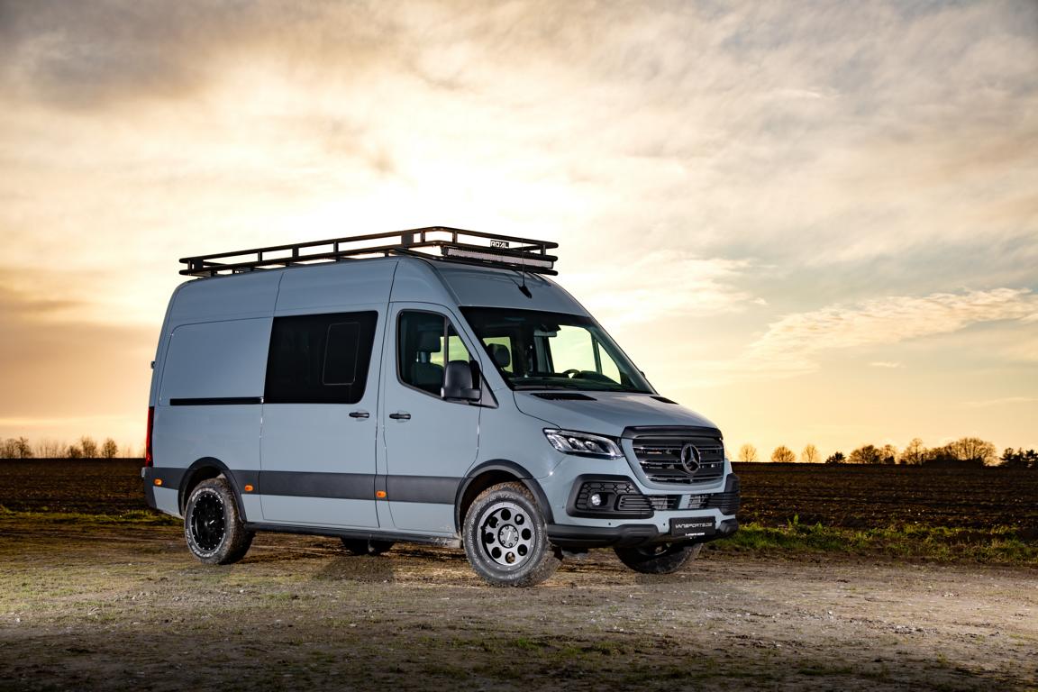 VANSPORTS Gravel-X: Offroad-Styling für den Mercedes Sprinter