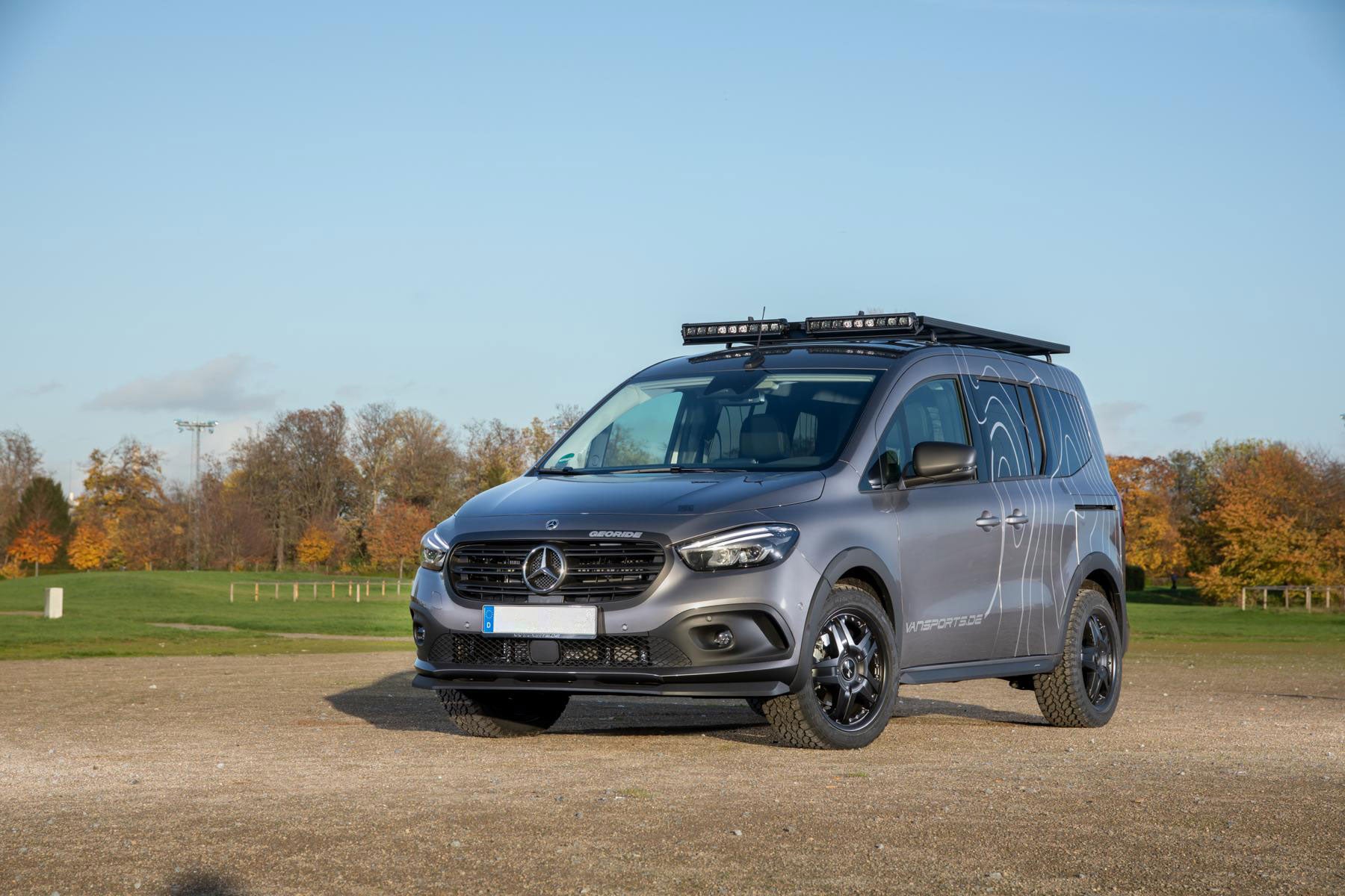 Citan Georide MK2 mit Dachträger und Krona 1 Offroad-Felgen