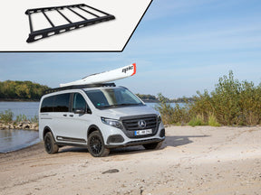 VANSPORTS Alu-Dachgepäckträger für Vito u. V-Klasse 447 mit Windabweiser