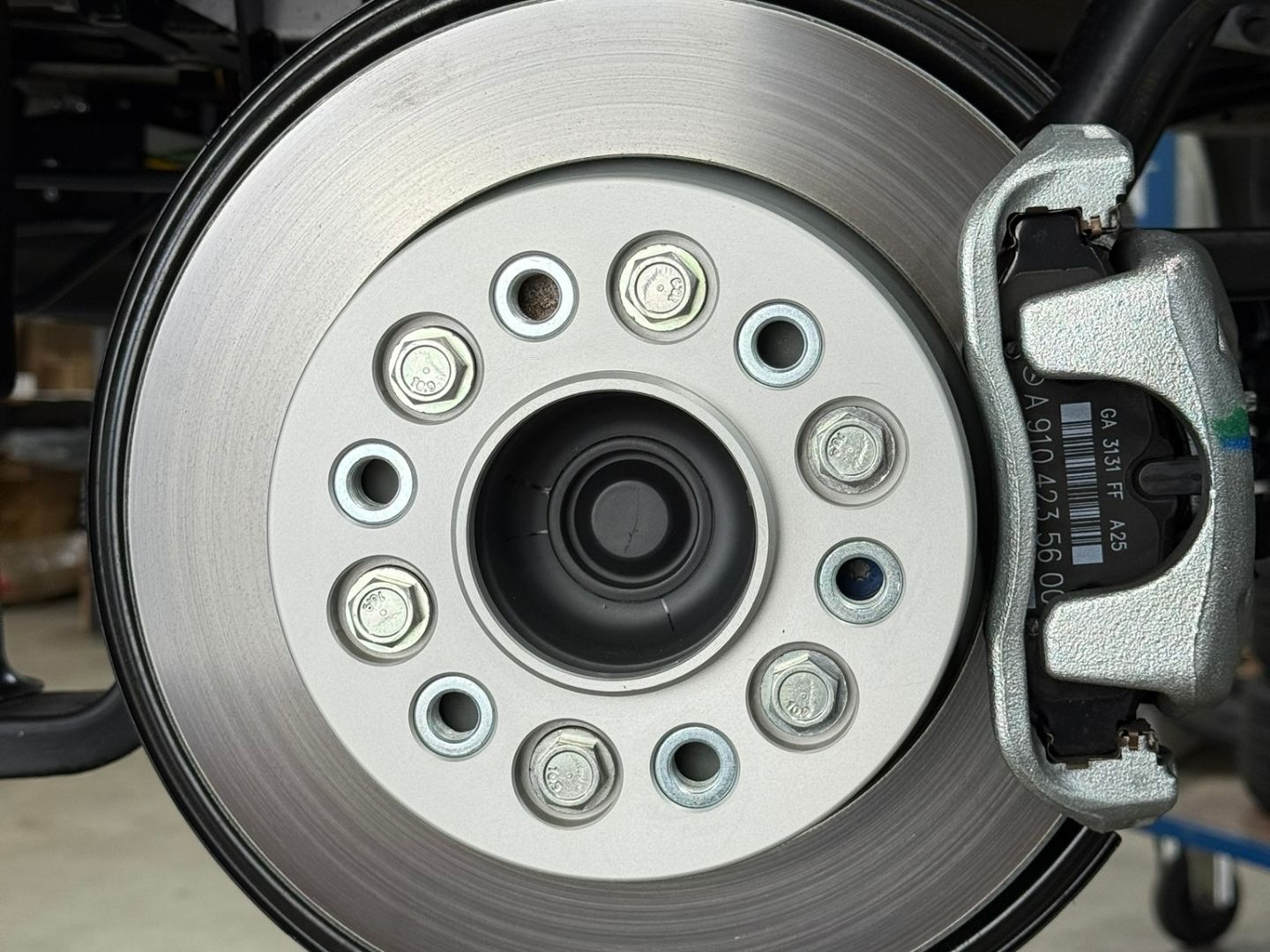 Distanzscheiben zur Spurverbreiterung für Sprinter 907 (und 906)