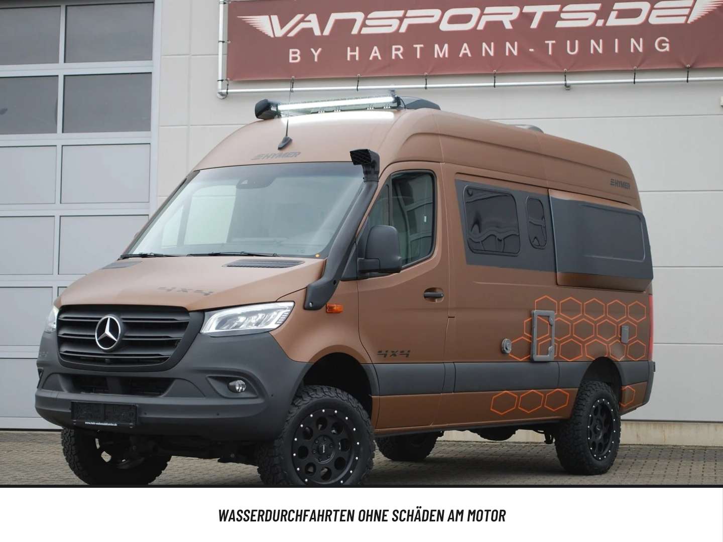 Bravo Snorkel Ansaugschnorchel für Sprinter 907