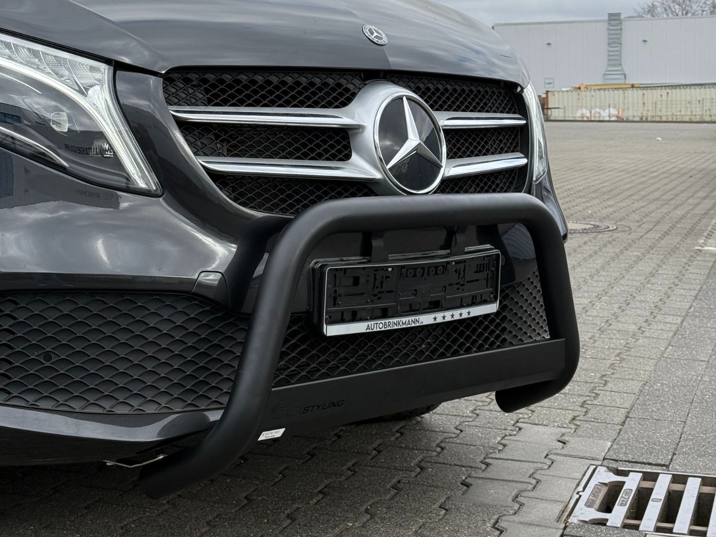 Front protection bar for Vito/V-Class 447