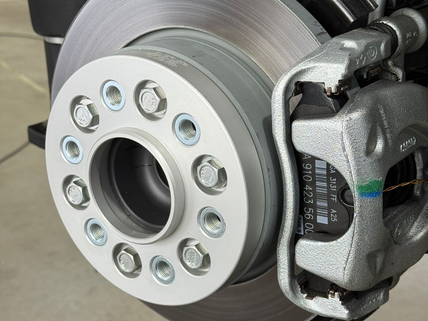 Distanzscheiben zur Spurverbreiterung für Sprinter 907 (und 906)