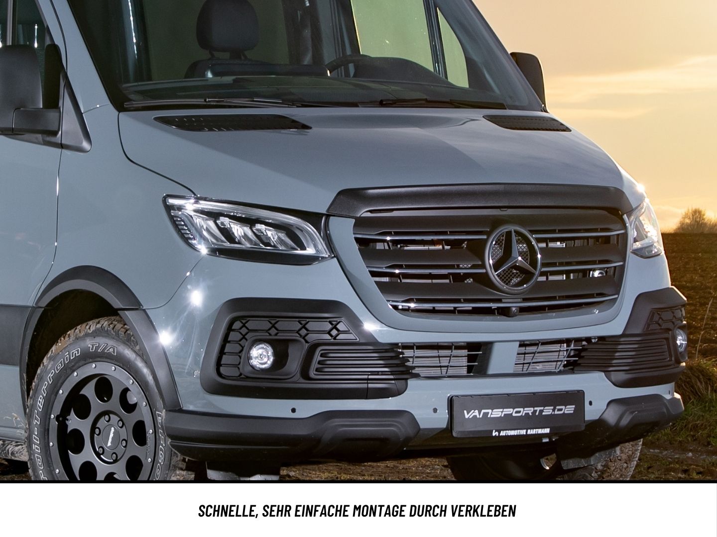 Motorhauben-Aufsatz für Sprinter 907 und 910