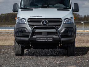 Edelstahl-Frontbügel für Mercedes-Benz Sprinter 907
