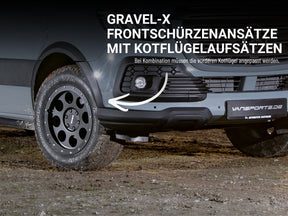 Gravel-X Frontschürzenansätze für Sprinter 907