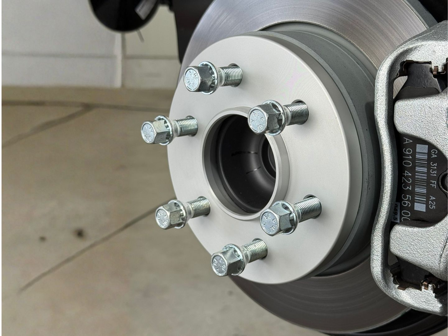 Distanzscheiben zur Spurverbreiterung für Sprinter 907 (und 906)