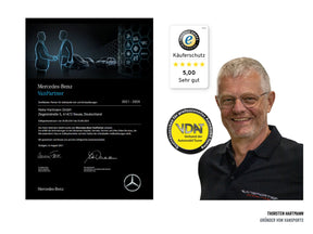 VANSPORTS Alu-Dachgepäckträger für Vito u. V-Klasse 447 mit Windabweiser