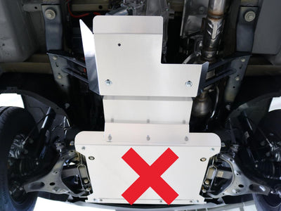 Aluminum Underride Guard for Sprinter 907 (Transfer Case)