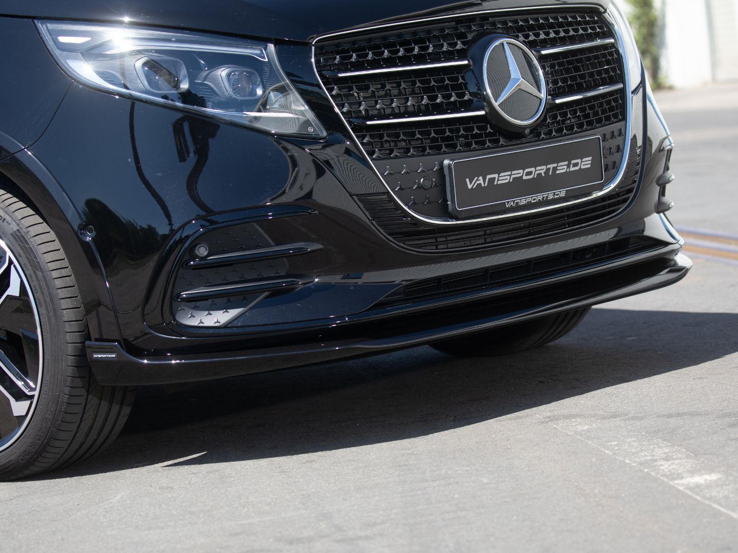 Frontspoilerlippe für Mercedes-Benz Vito/ V-Klasse 447 (ab Facelift 2024)