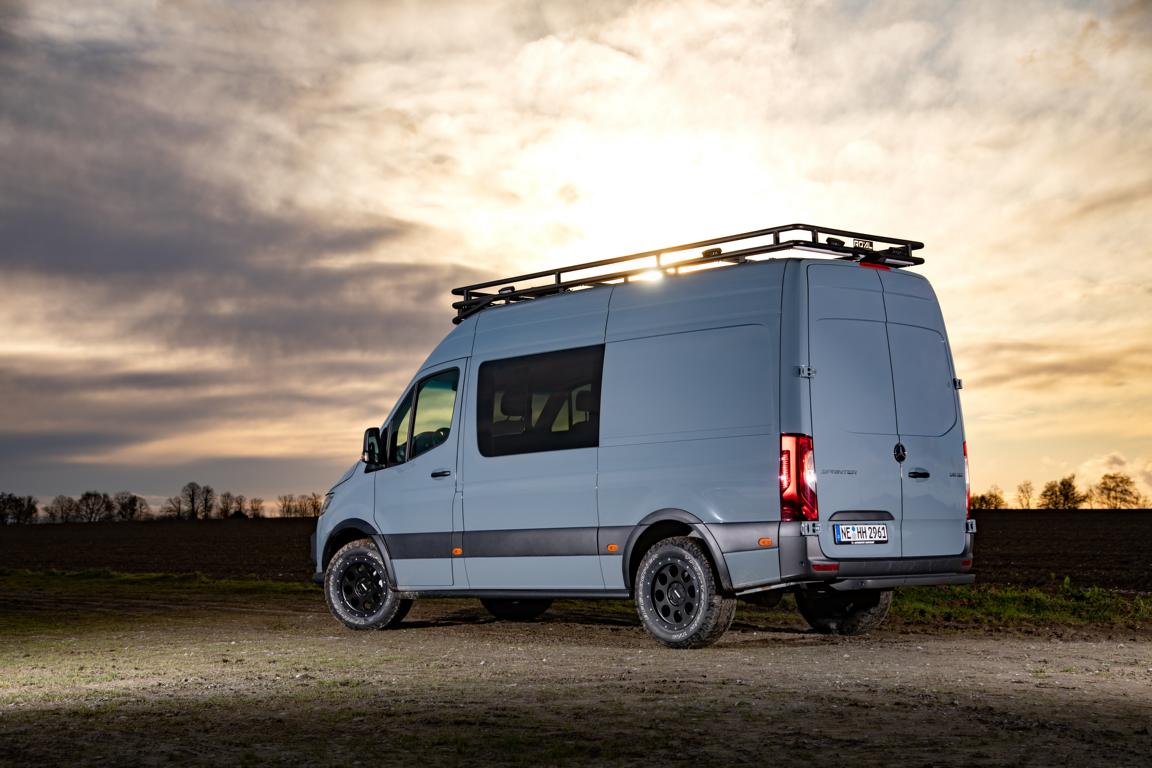 VANSPORTS Gravel-X: Offroad-Styling für den Mercedes Sprinter