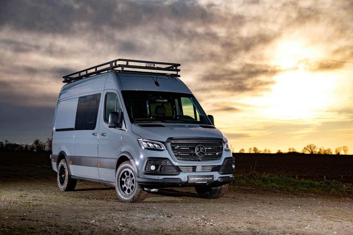 VANSPORTS Gravel-X: Offroad-Styling für den Mercedes Sprinter