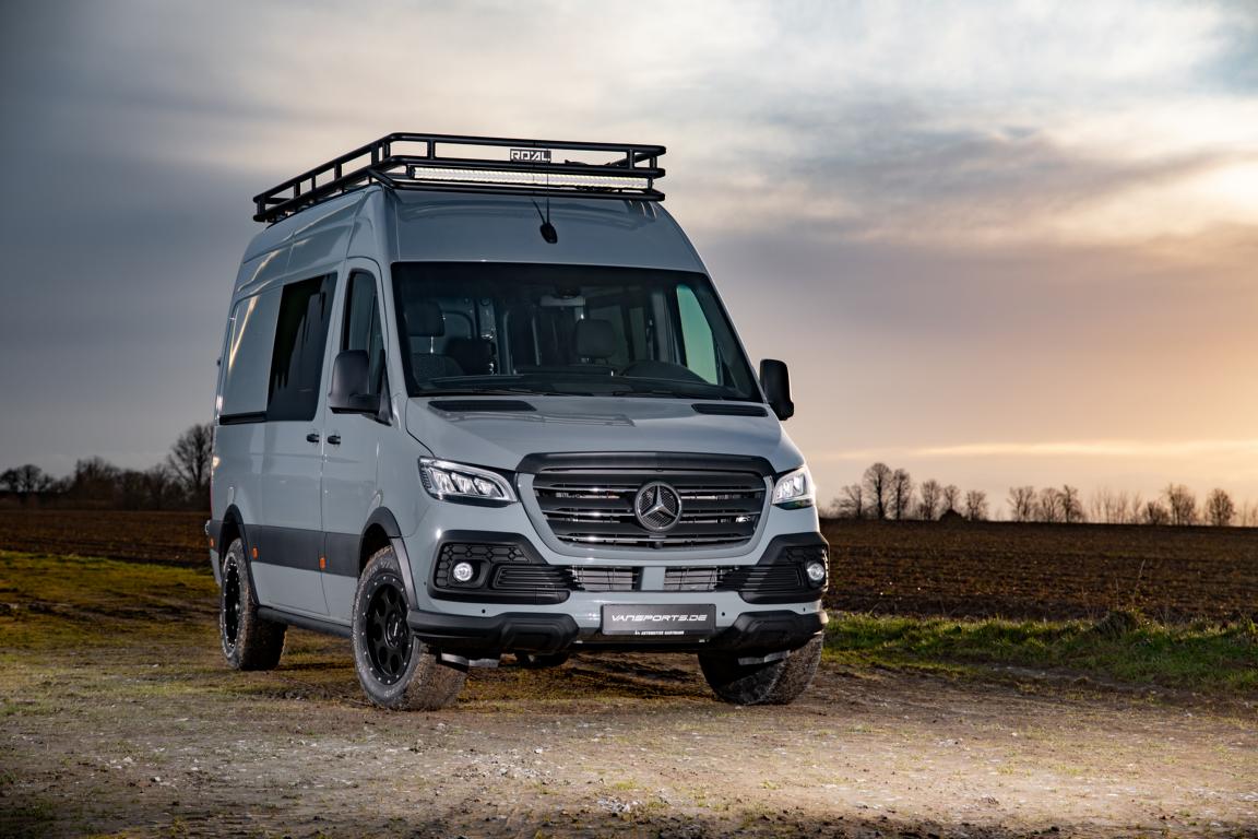 VANSPORTS Gravel-X: Offroad-Styling für den Mercedes Sprinter