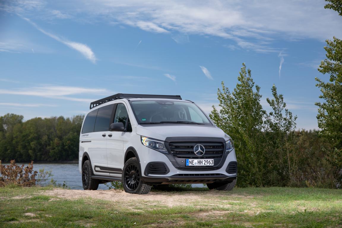 Vito 124 CDI Allrad im sportiven Offroad-Outfit