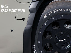 Kotflügelverbreiterungen Sprinter 907 und 910