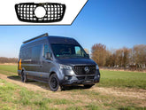 Kühlergrill vertikal Black für Sprinter 907 und 910